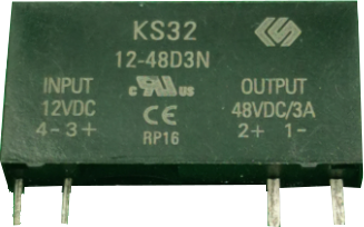 KS32/12-48D3N, Slimline Relay, 12VDC Coil, 48VDC 3 Amp Load KS32/12-48D3N, Slimline Relay, 12VDC Coil, 48VDC 3 Amp Load
